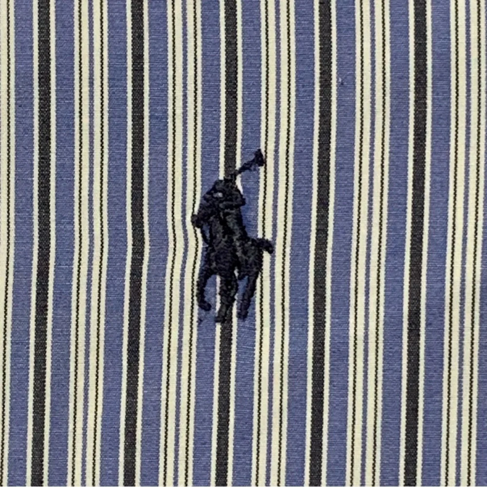 Polo Ralph Lauren Dress Shirt Andrew Striped Long Sleeve Mens Size 16.5 32/33‎